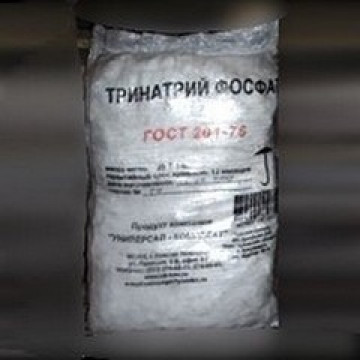 Тринатрий фосфат в мешках по 25 кг